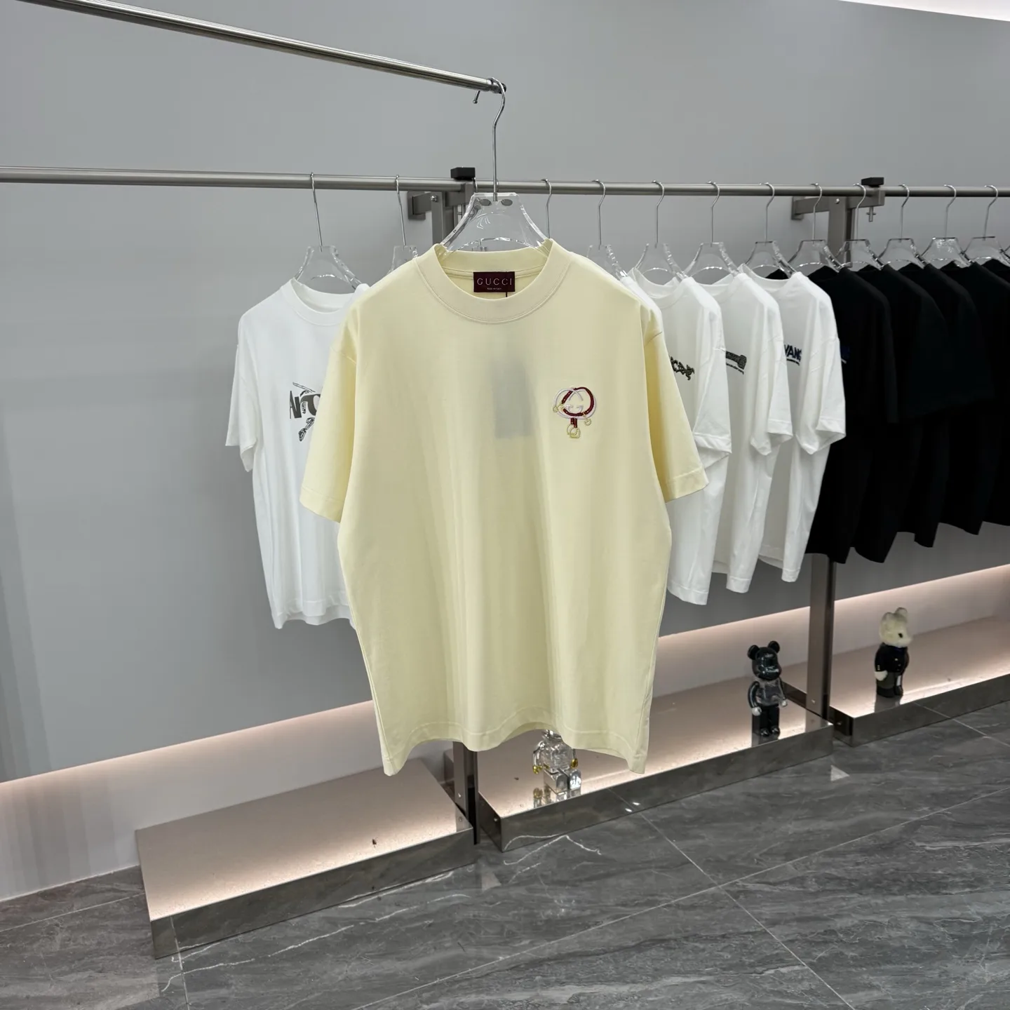 Embroidered Logo Cotton T-Shirt D15013857