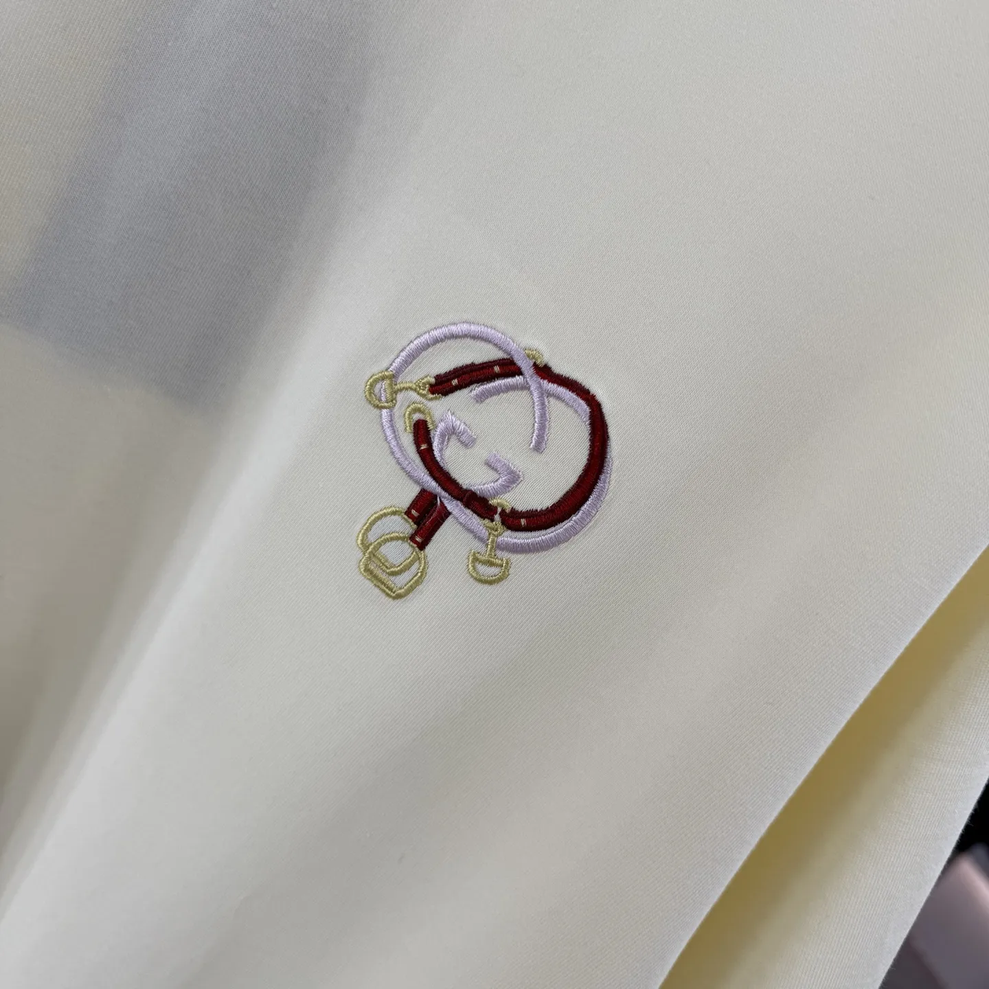 Embroidered Logo Cotton T-Shirt D15013857 — view 6