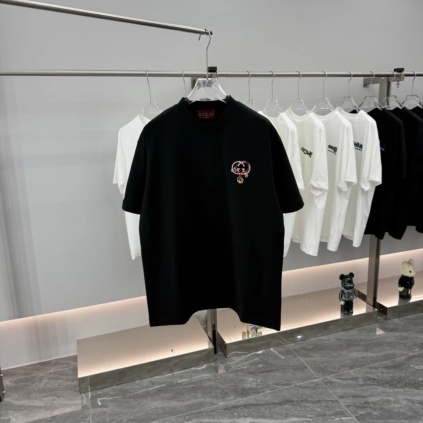 Embroidered Logo Cotton T-Shirt D15013858