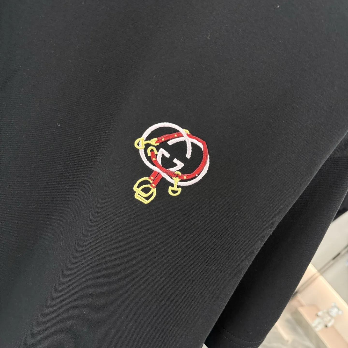 Embroidered Logo Cotton T-Shirt D15013858 — view 6