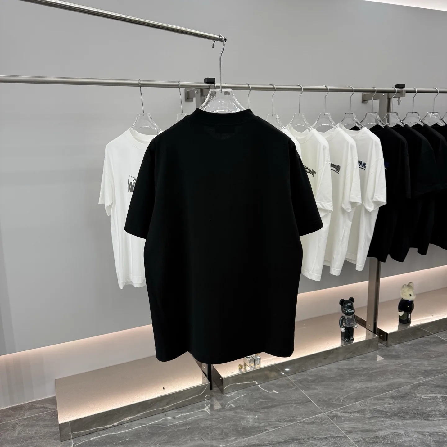 Embroidered Logo Cotton T-Shirt D15013858 — view 7