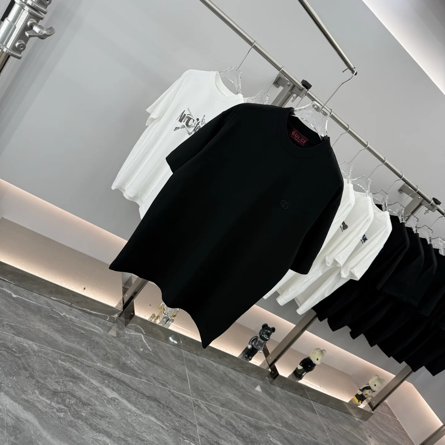 Embroidered Logo Cotton T-Shirt D15013884 — view 2