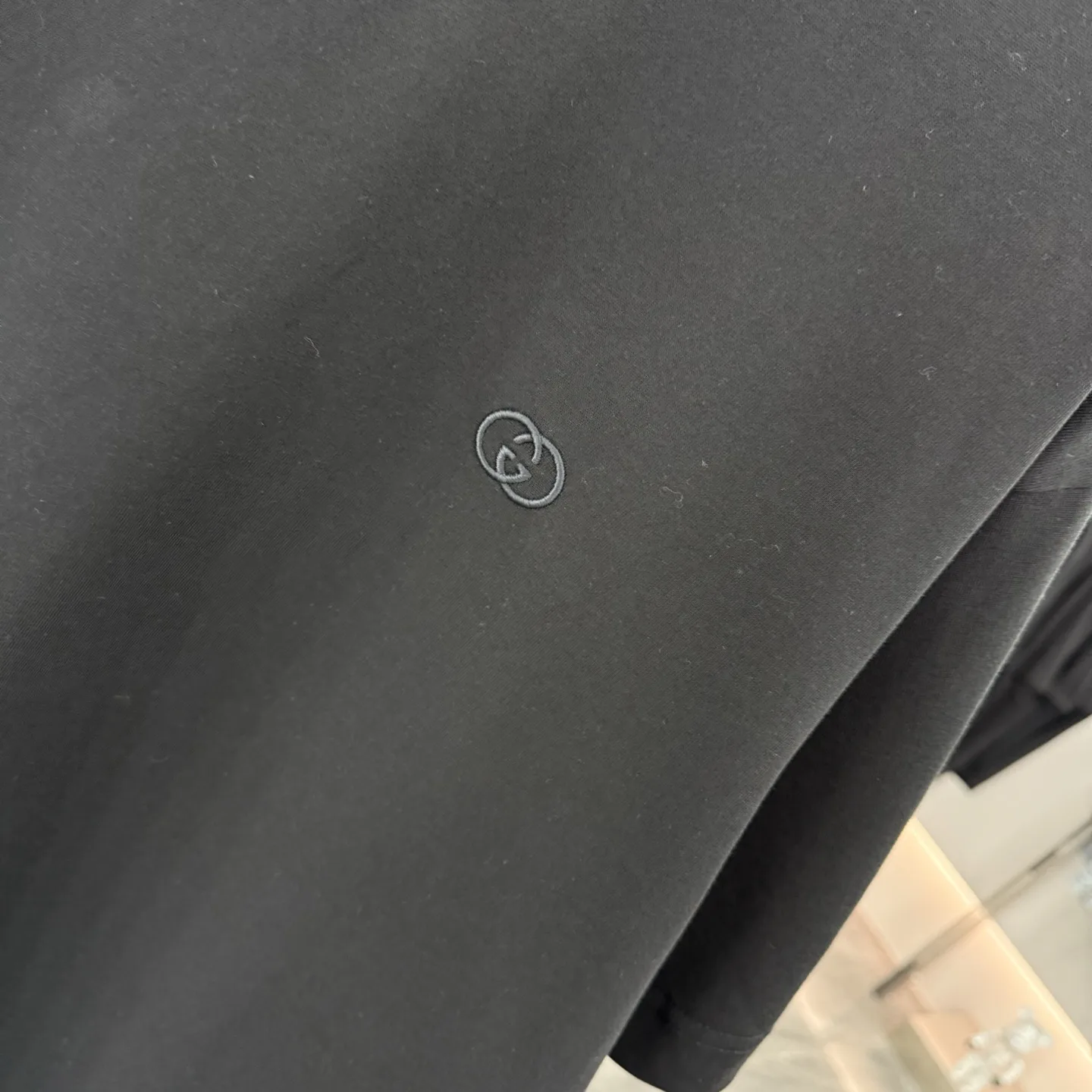 Embroidered Logo Cotton T-Shirt D15013884 — view 6