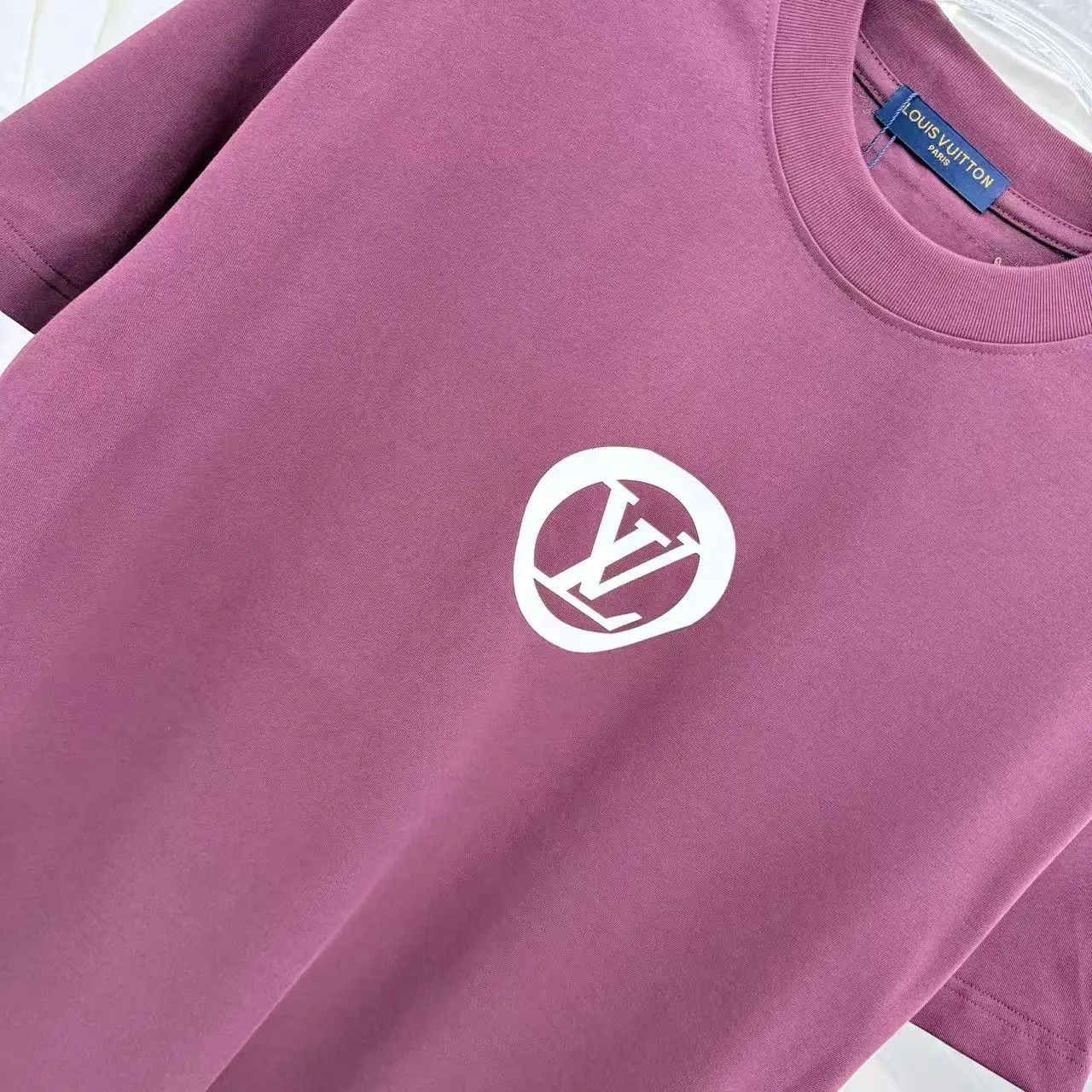 Logo Silicone Patch Cotton T-Shirt D15013944 — view 5