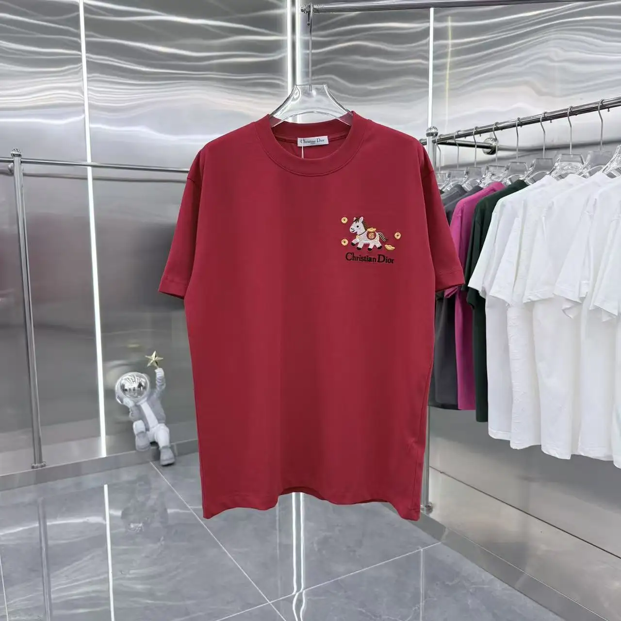 Lunar New Year Year of the Horse Embroidered T-Shirt D15013901