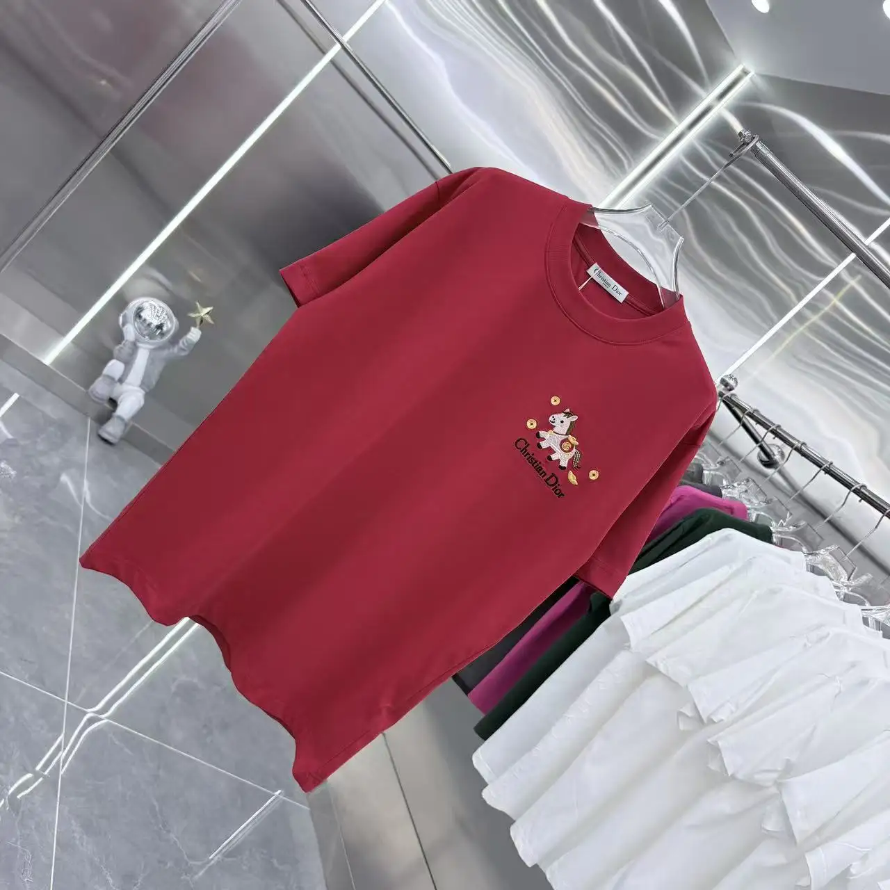 Lunar New Year Year of the Horse Embroidered T-Shirt D15013901 — view 2