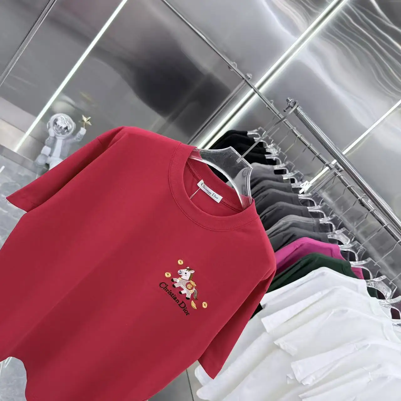 Lunar New Year Year of the Horse Embroidered T-Shirt D15013901 — view 3