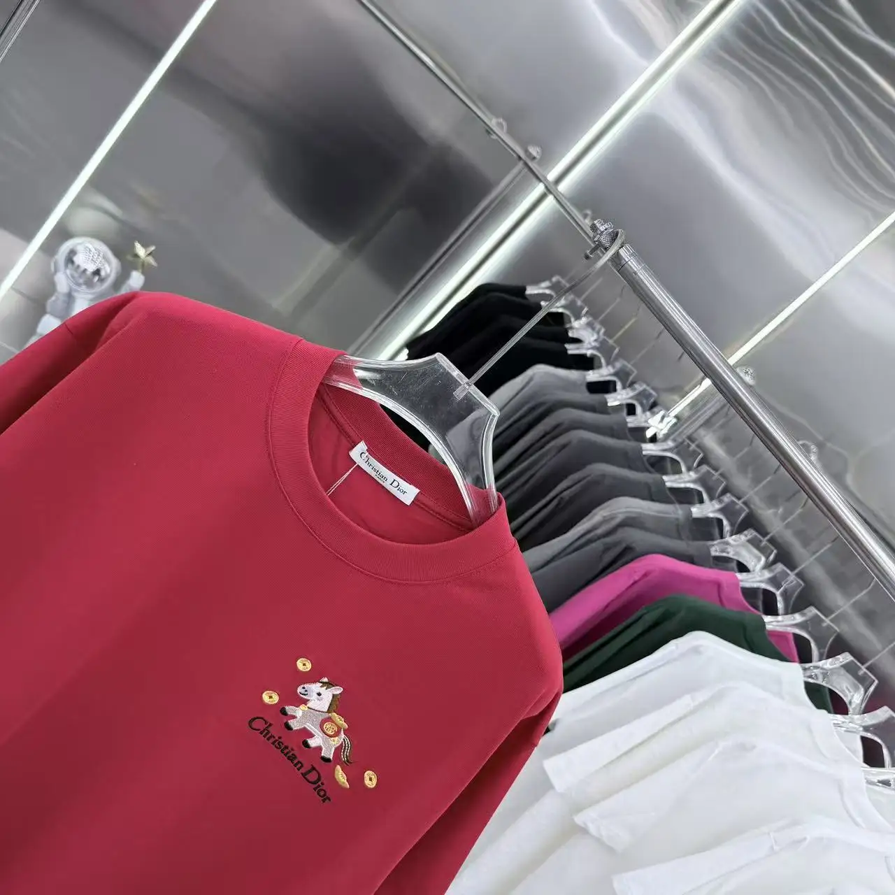 Lunar New Year Year of the Horse Embroidered T-Shirt D15013901 — view 7