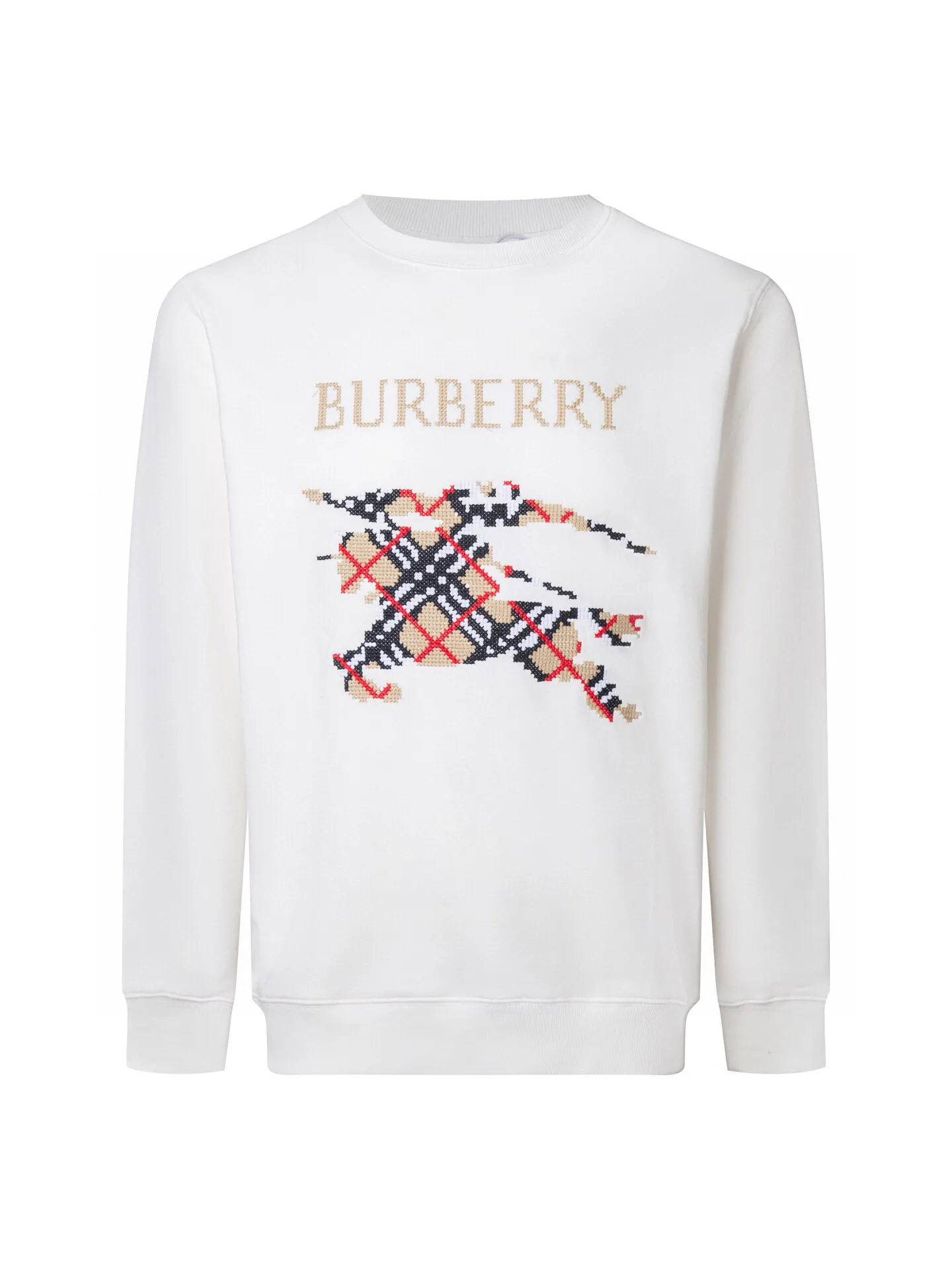 EKD Embroidered Cotton-Blend Sweatshirt D15016075