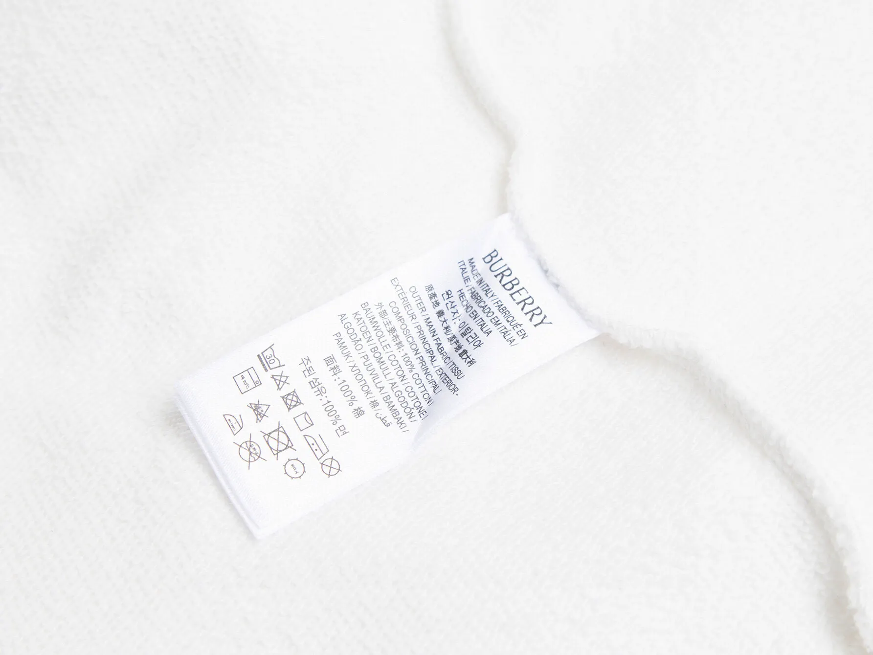 EKD Embroidered Cotton-Blend Sweatshirt D15016075 — view 6