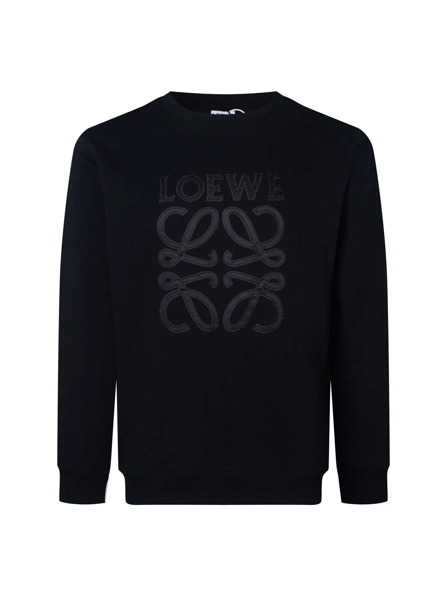 Anagram Embroidered Cotton-Jersey Sweatshirt D15016094