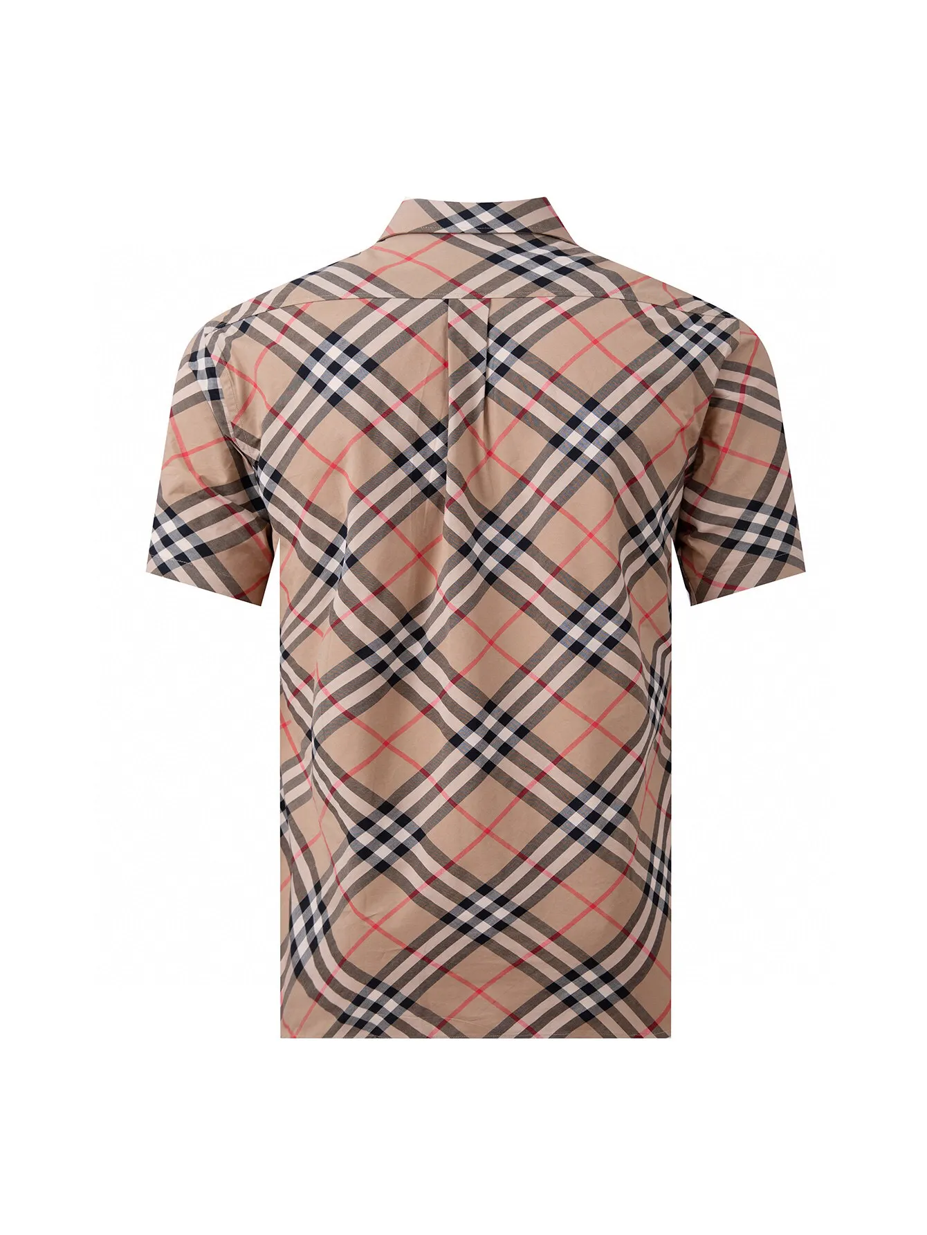 Diagonal Check Short-Sleeve Shirt D15015960 — view 2