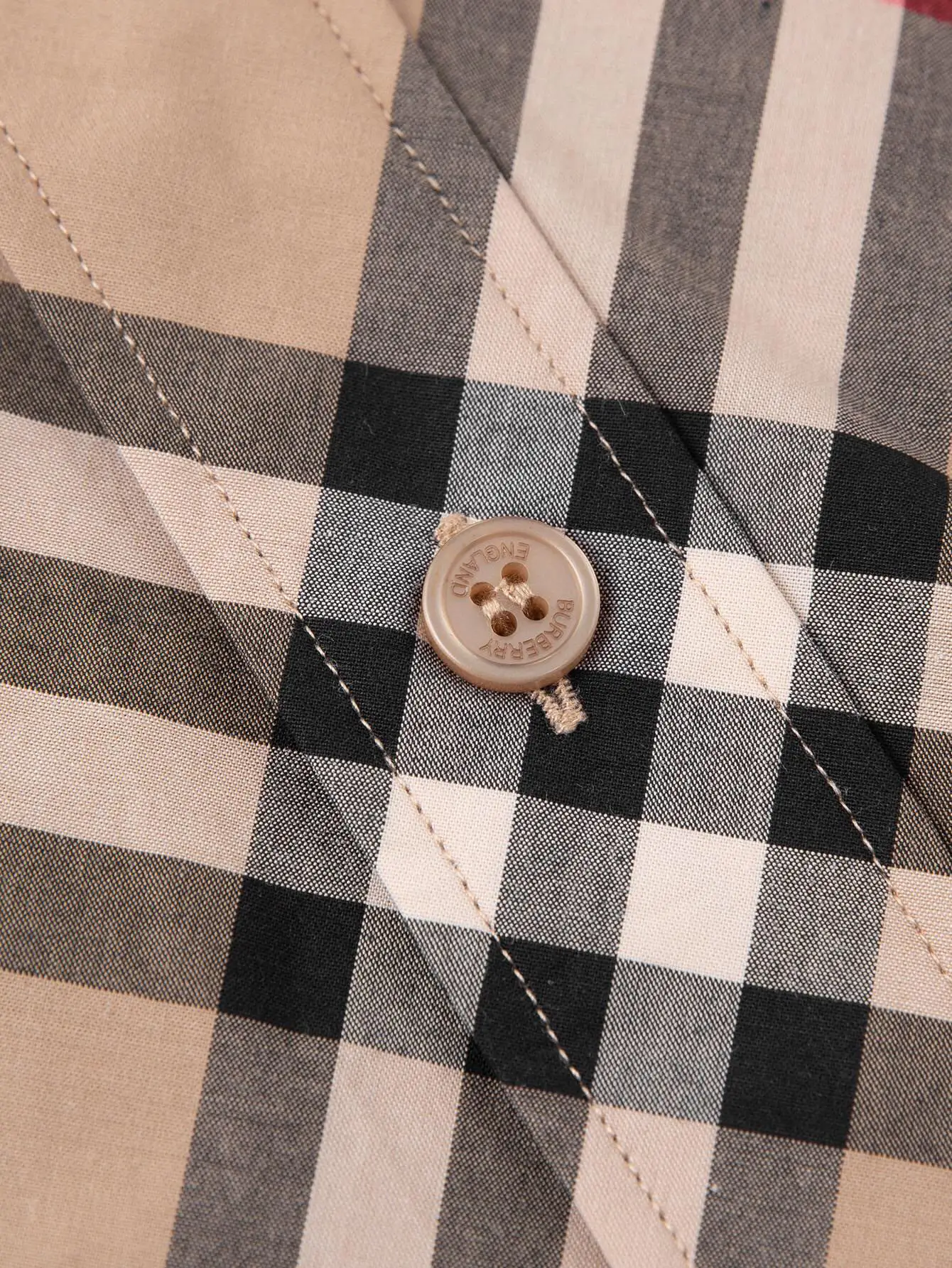 Diagonal Check Short-Sleeve Shirt D15015960 — view 4