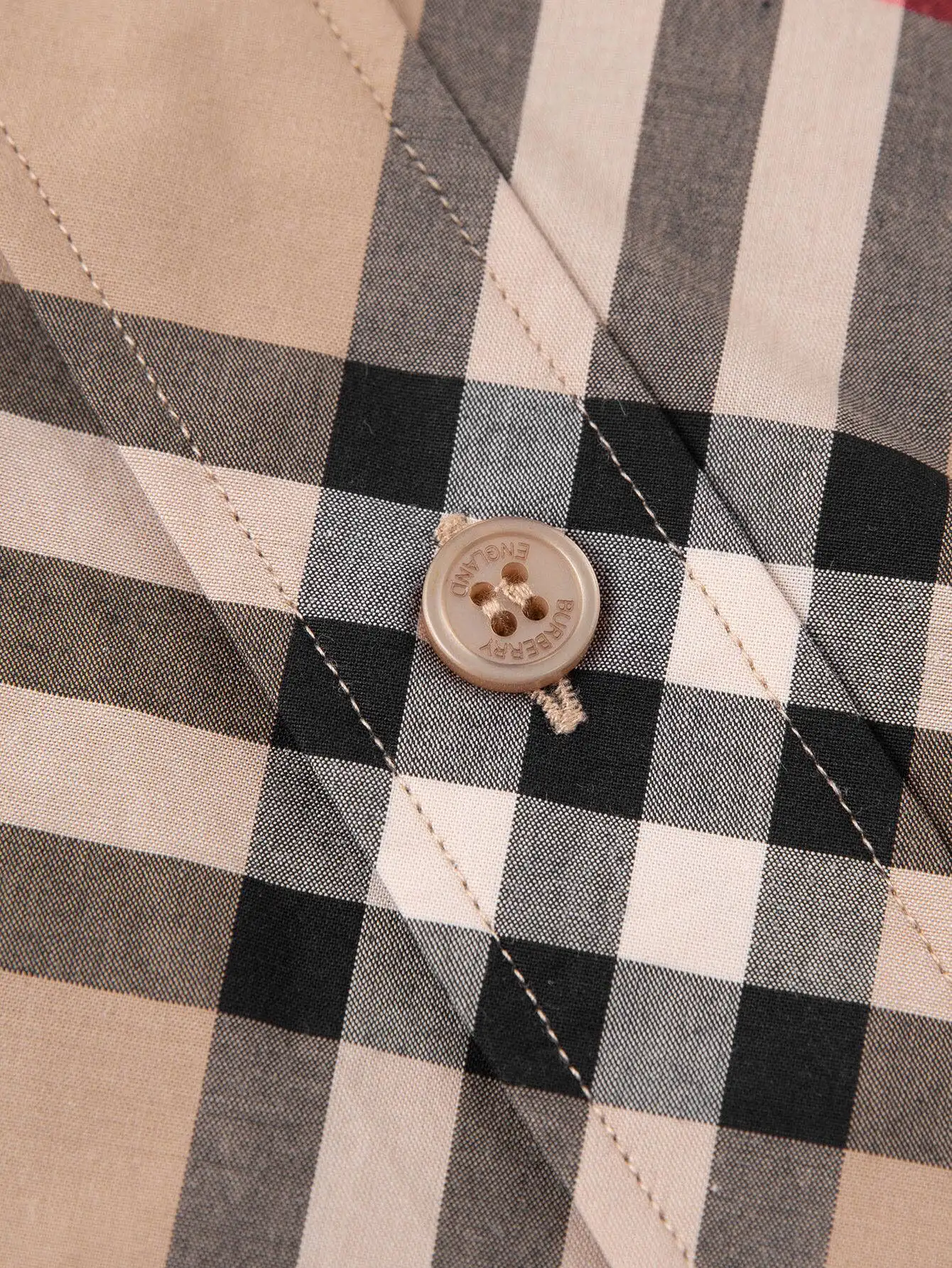 Diagonal Check Short-Sleeve Shirt D15015960 — view 6