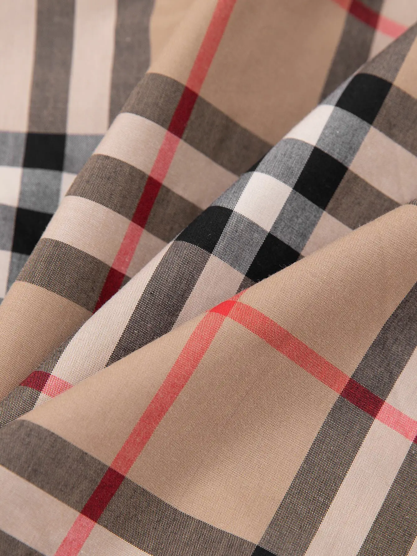 Diagonal Check Short-Sleeve Shirt D15015960 — view 7