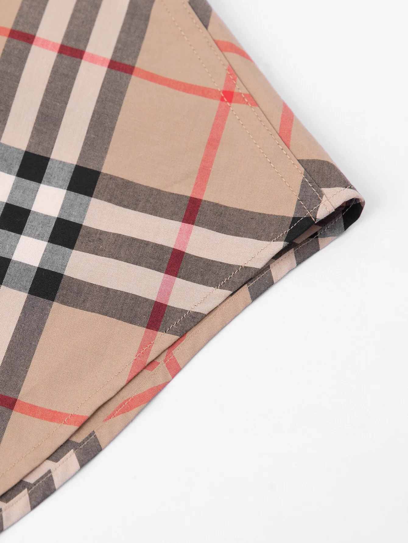 Diagonal Check Short-Sleeve Shirt D15015960 — view 8