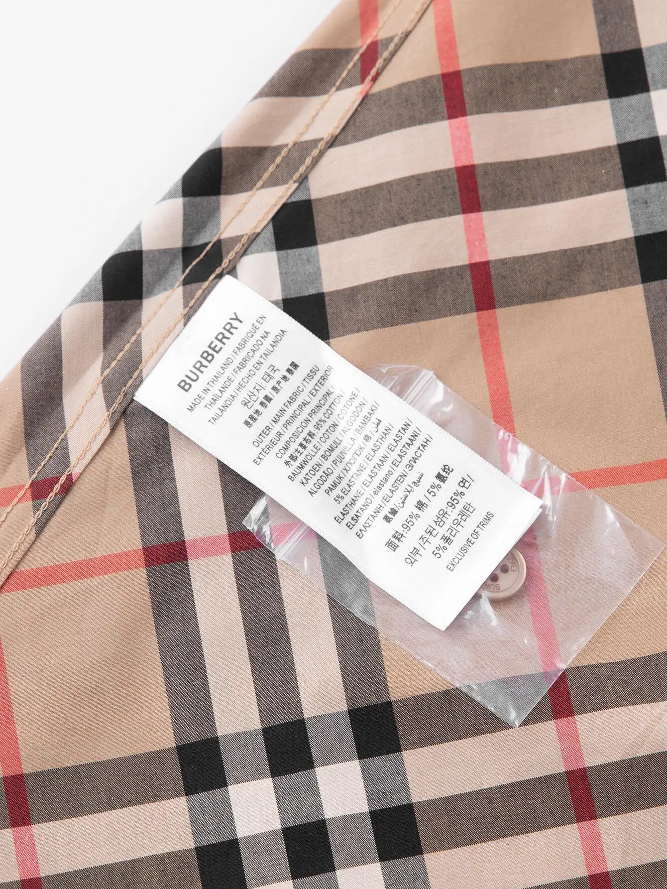 Diagonal Check Short-Sleeve Shirt D15015960 — view 10