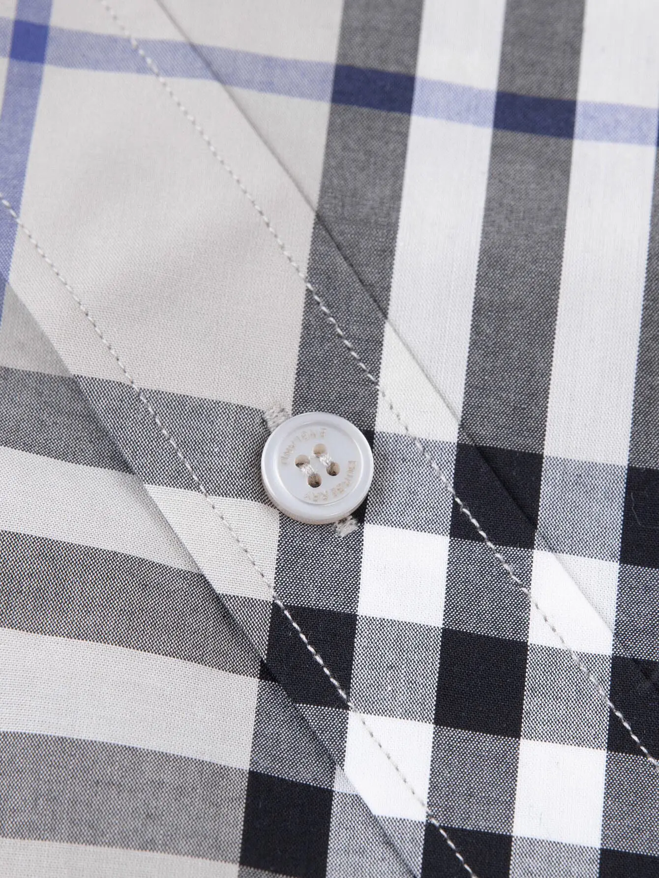 Diagonal Check Short-Sleeve Shirt D15015958 — view 5