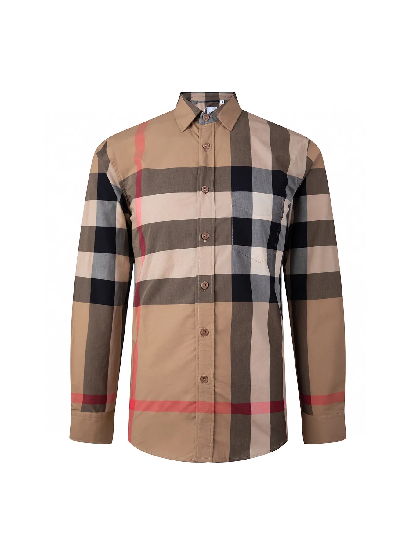 Giant Check Cotton Poplin Shirt D15015954