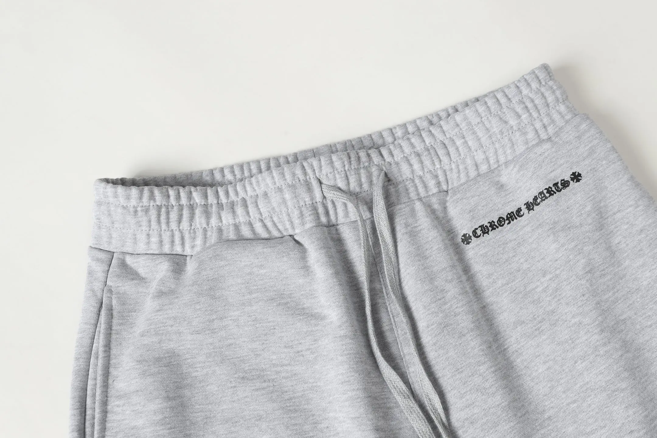 Flame Print Logo Cotton-Blend Sweatpants D15513583 — view 4