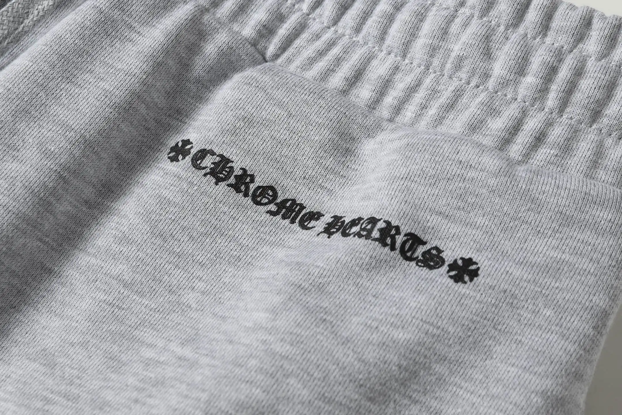 Flame Print Logo Cotton-Blend Sweatpants D15513583 — view 5