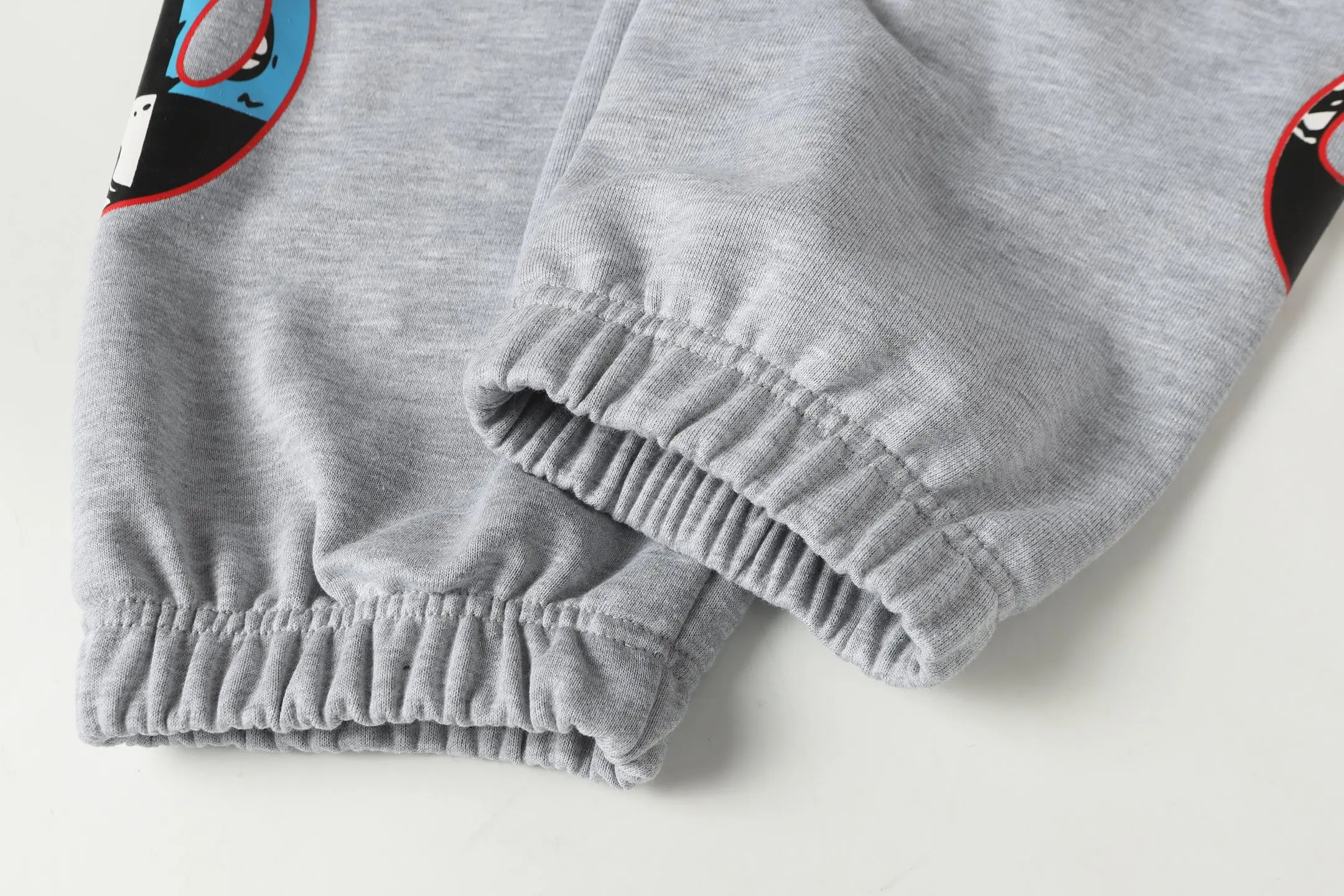 Flame Print Logo Cotton-Blend Sweatpants D15513583 — view 12
