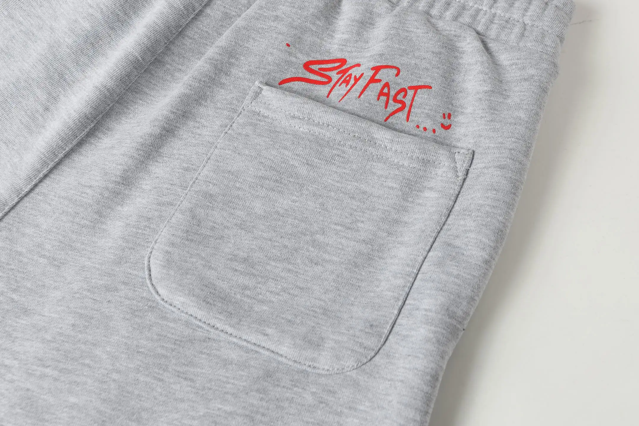 Flame Print Logo Cotton-Blend Sweatpants D15513583 — view 14