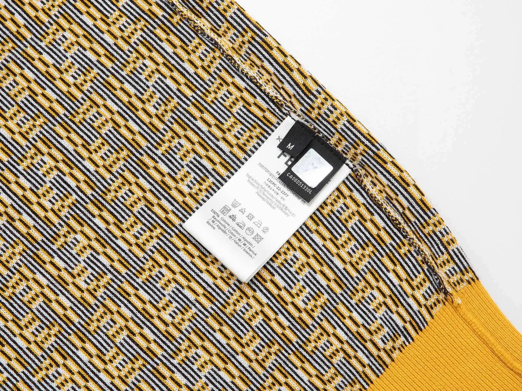 FF Monogram Jacquard Knit Polo Shirt D15515940 — view 7