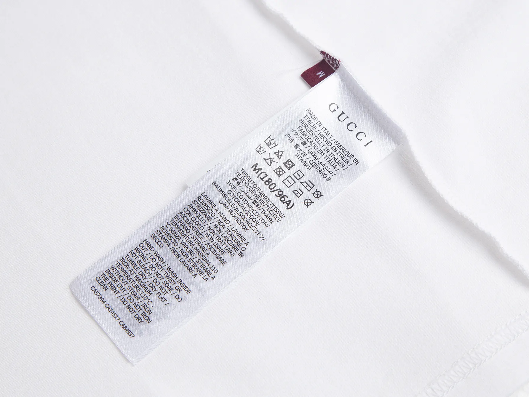 Embroidered Logo Cotton T-Shirt D15515238 — view 6
