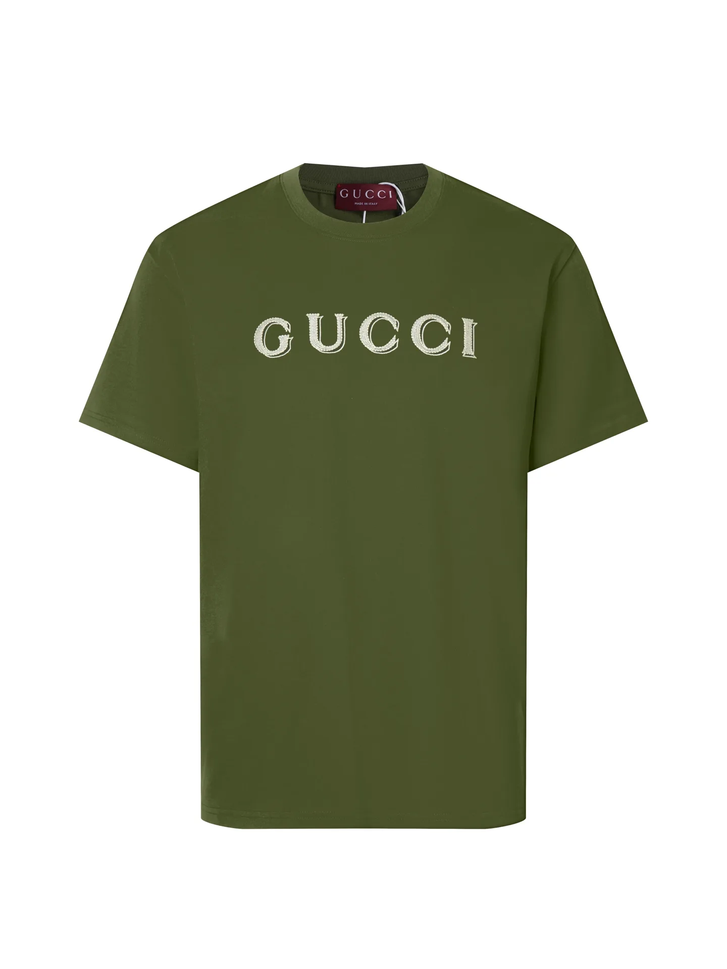 Embroidered Logo Cotton T-Shirt D15515236