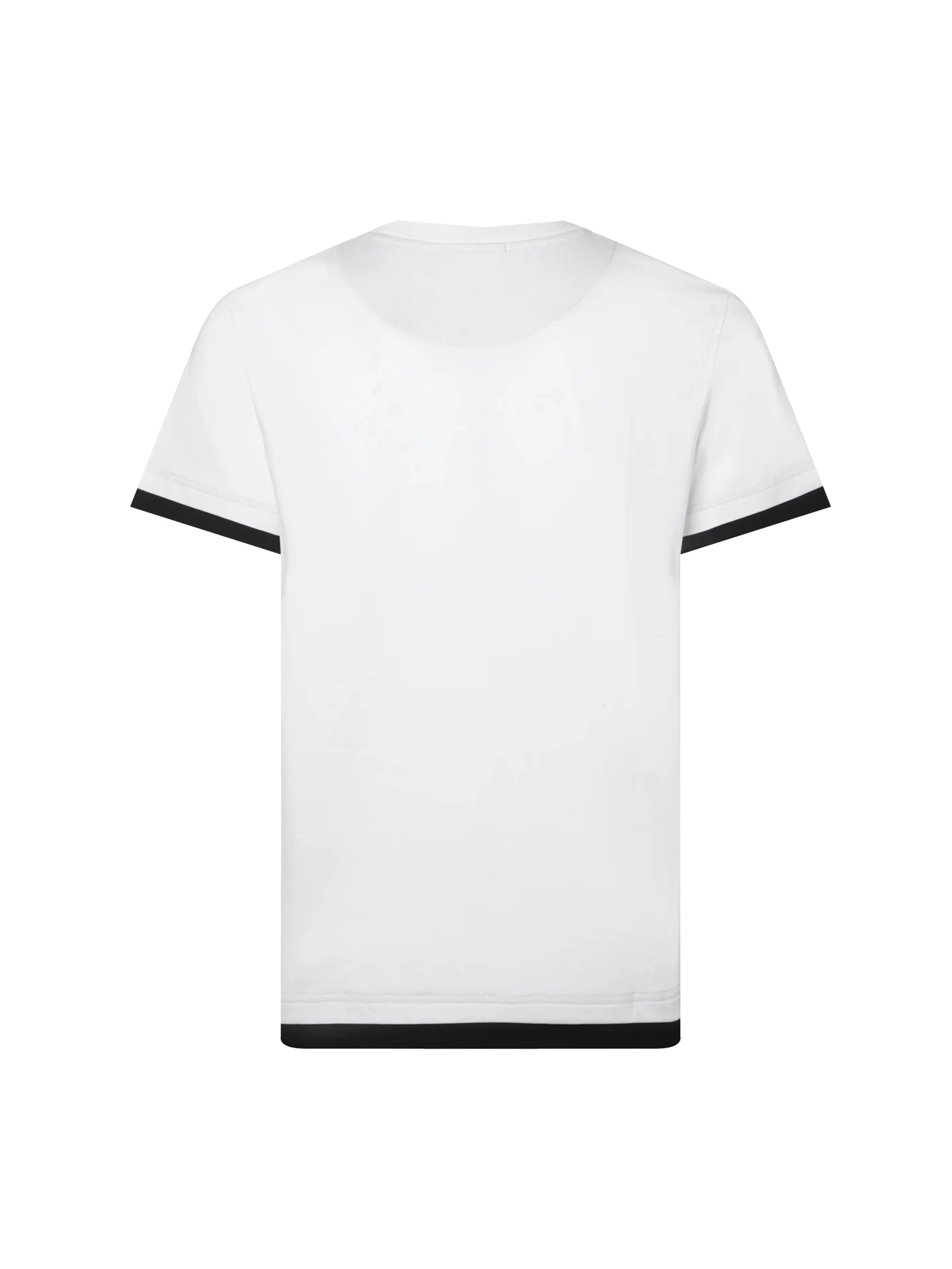 Logo-Embroidered Layered Mercerized Cotton T-Shirt D15515257 — view 2