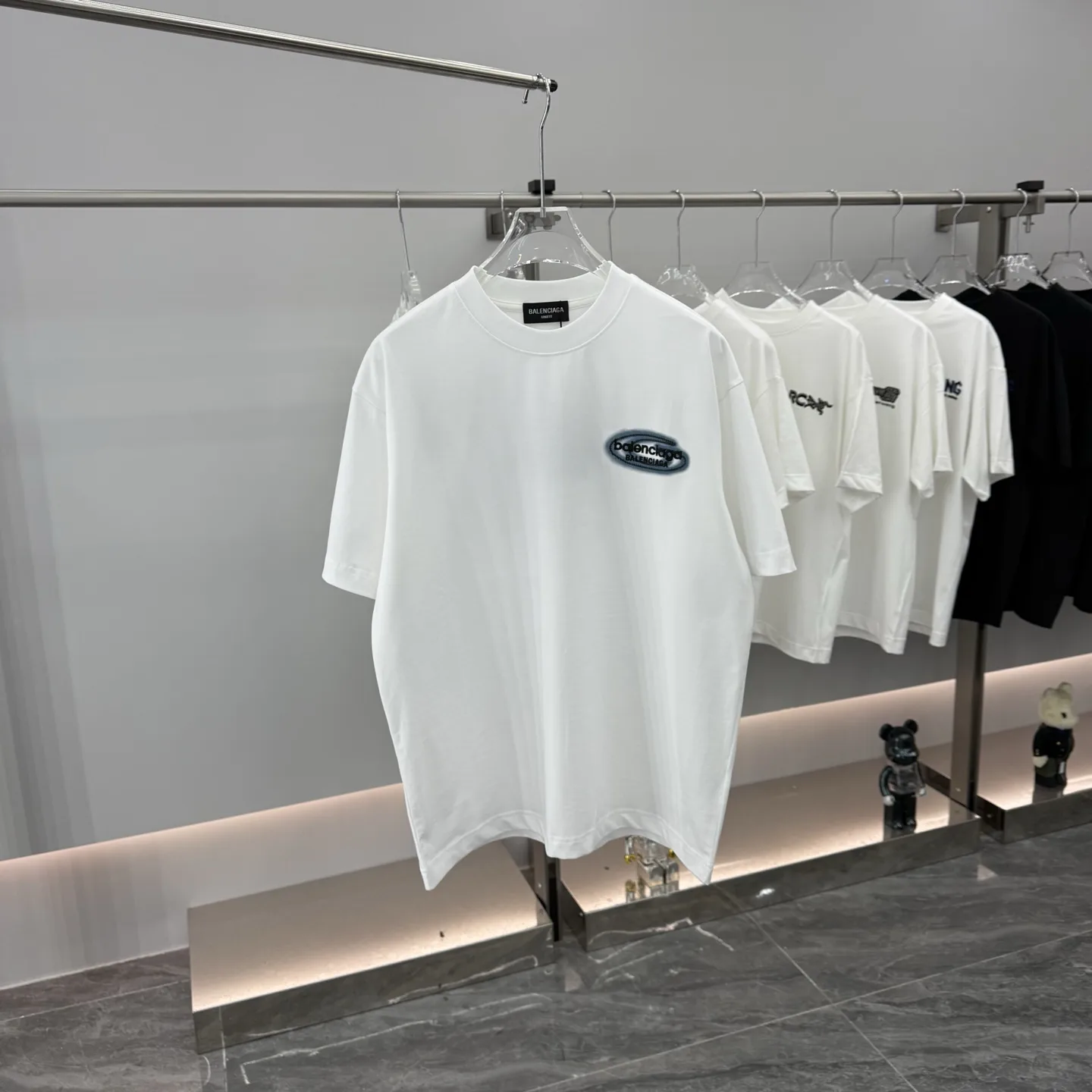Embroidered Logo Oversized Cotton T-Shirt D15513879