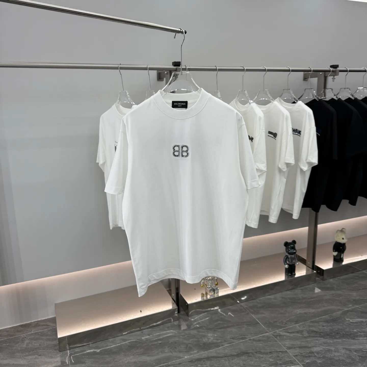Embroidered Logo Oversized Cotton T-Shirt D15513889
