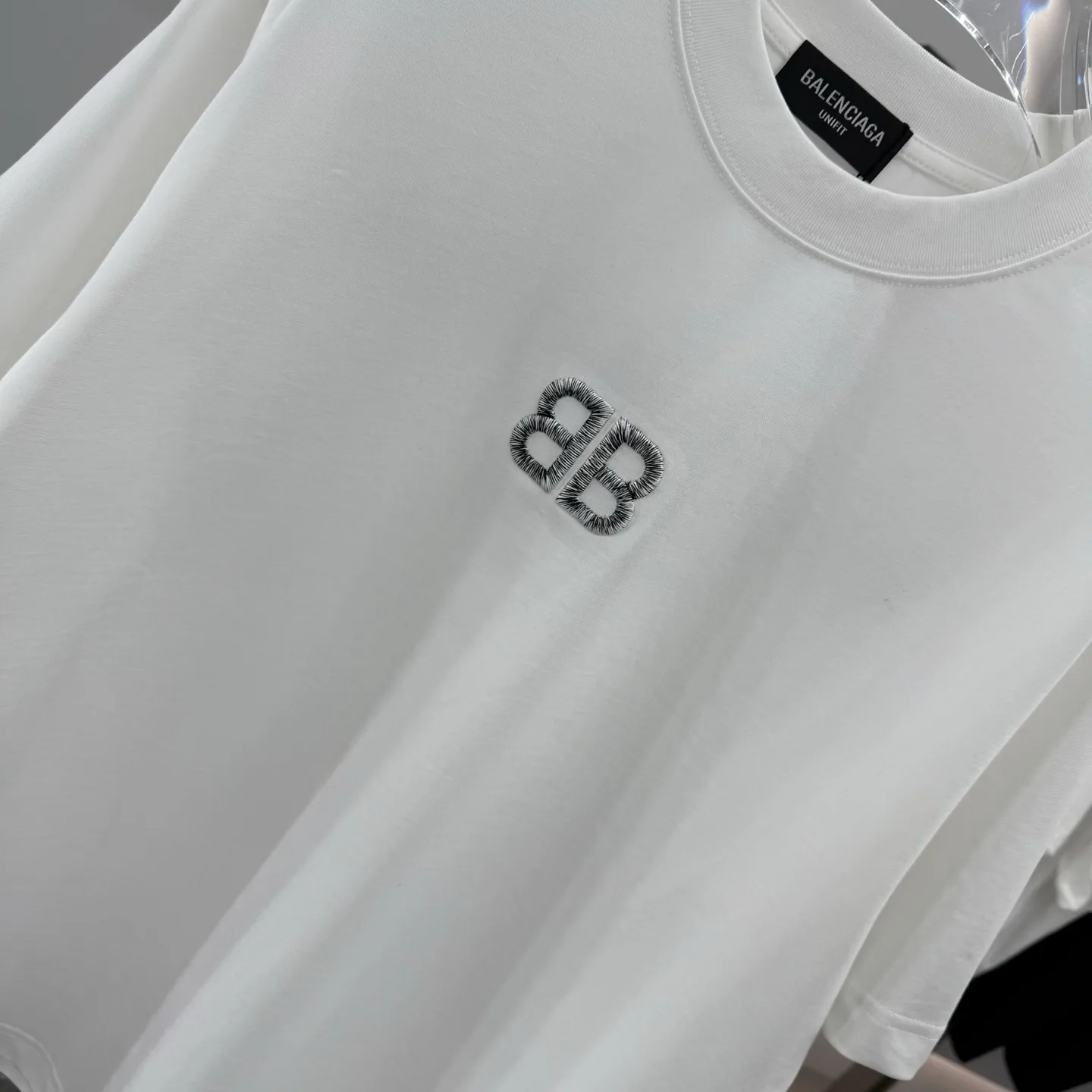 Embroidered Logo Oversized Cotton T-Shirt D15513889 — view 5