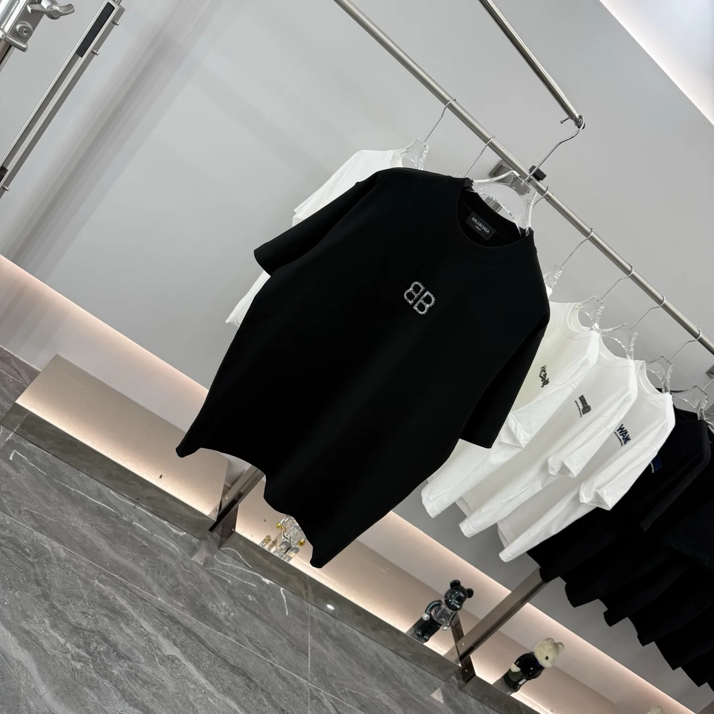 Logo Embroidered Cotton-Jersey T-Shirt D15513891 — view 2