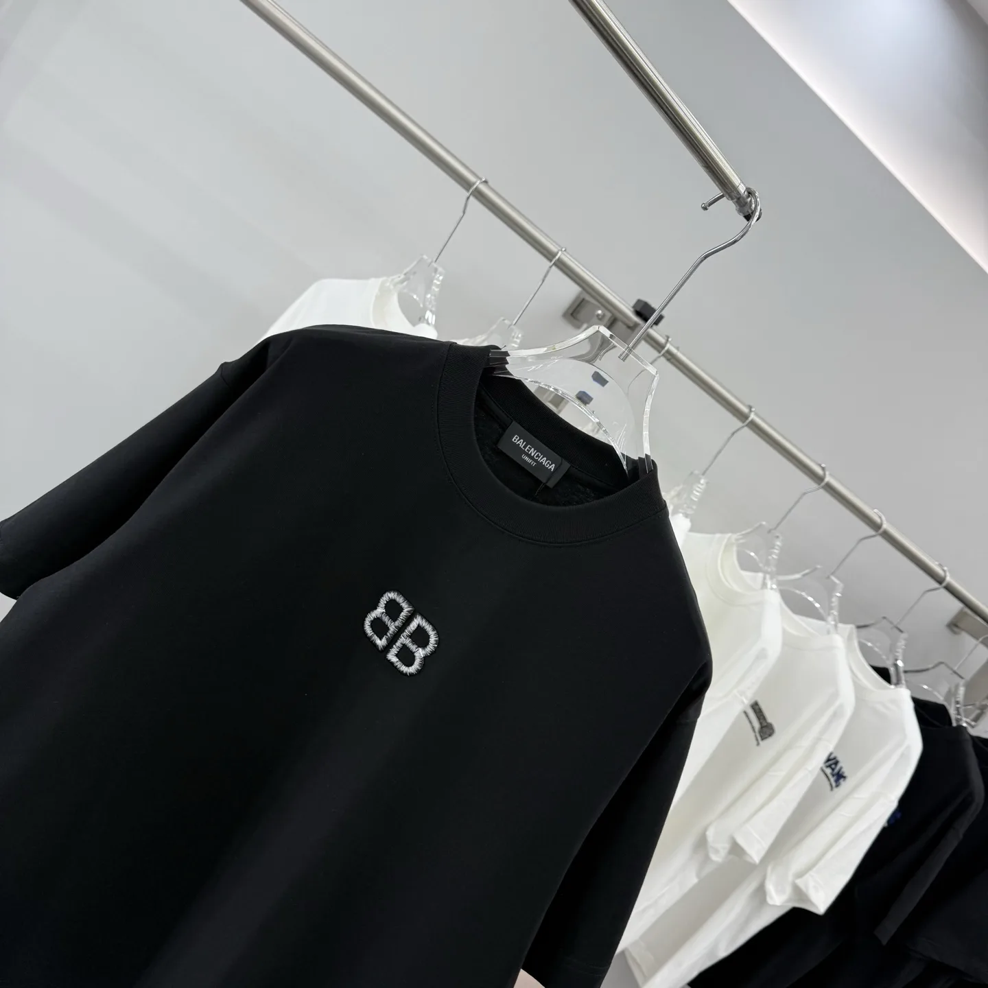 Logo Embroidered Cotton-Jersey T-Shirt D15513891 — view 3
