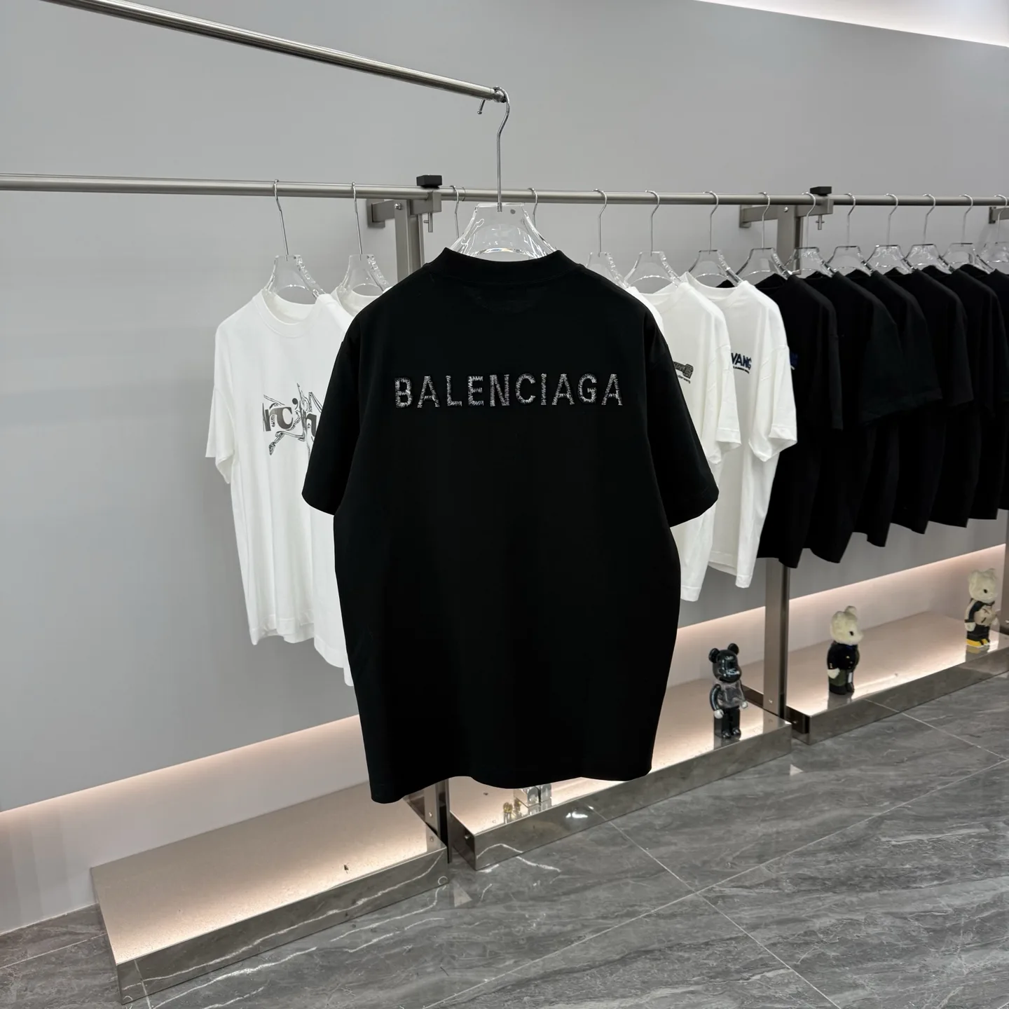 Logo Embroidered Cotton-Jersey T-Shirt D15513891 — view 7