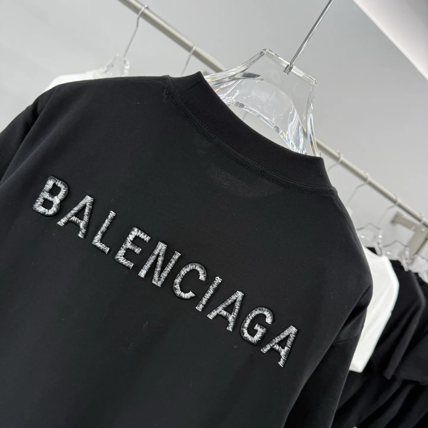 Logo Embroidered Cotton-Jersey T-Shirt D15513891 — view 8