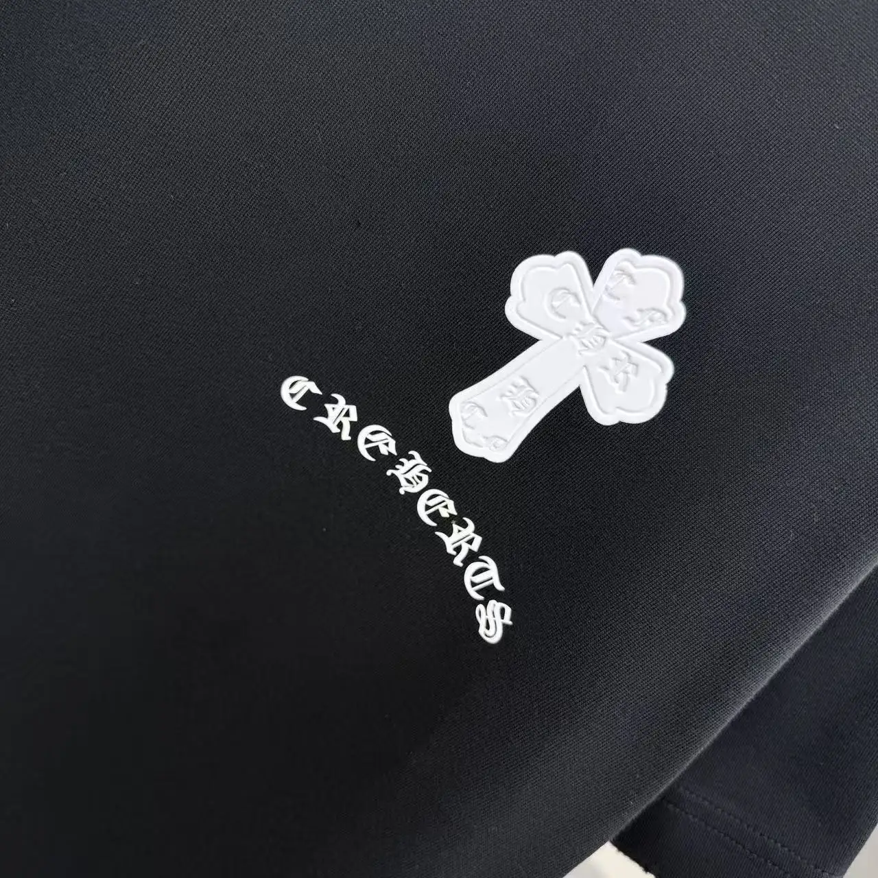 Distressed Logo Print Cotton T-Shirt D15513951 — view 6