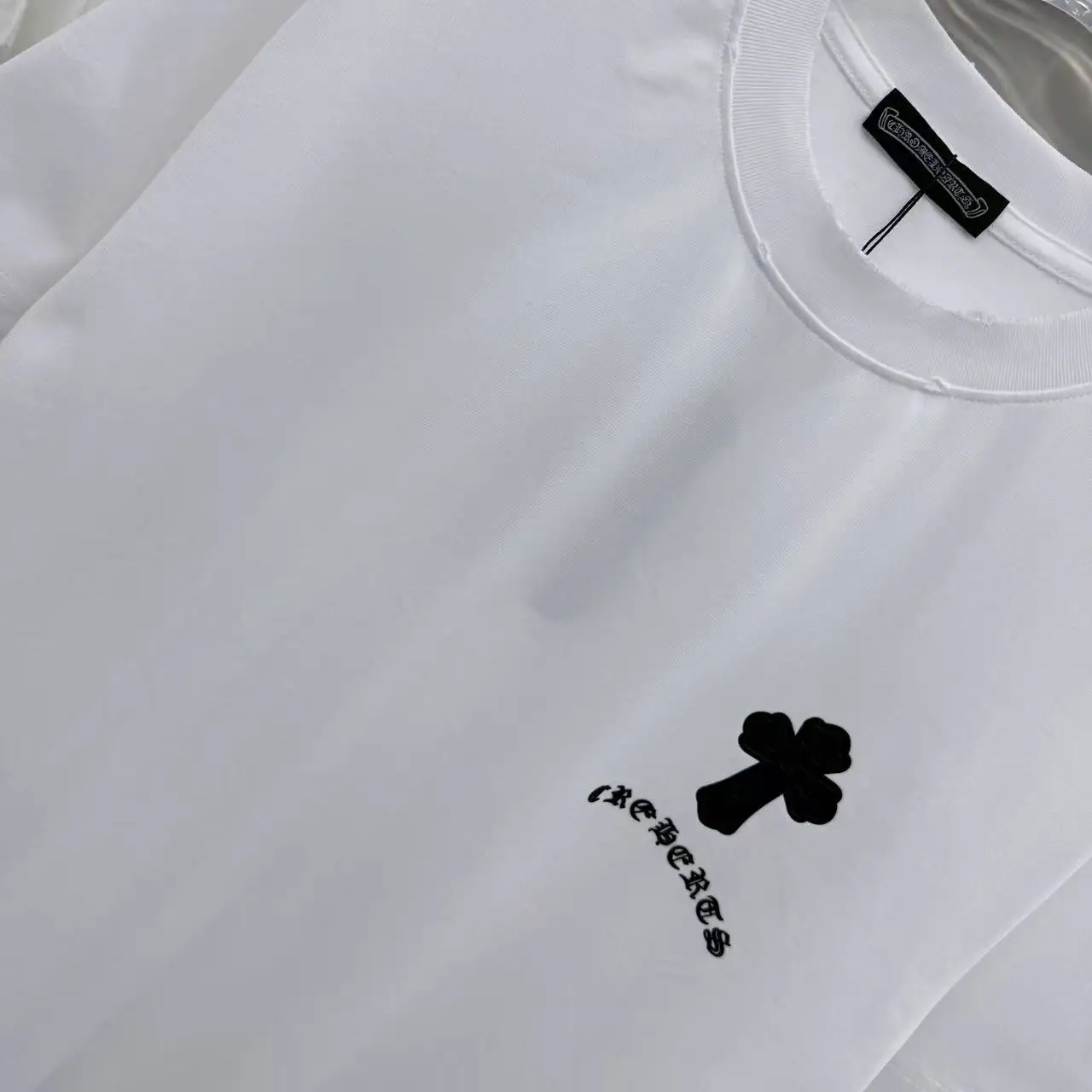 Logo-Print Distressed Cotton T-Shirt D15513952 — view 5