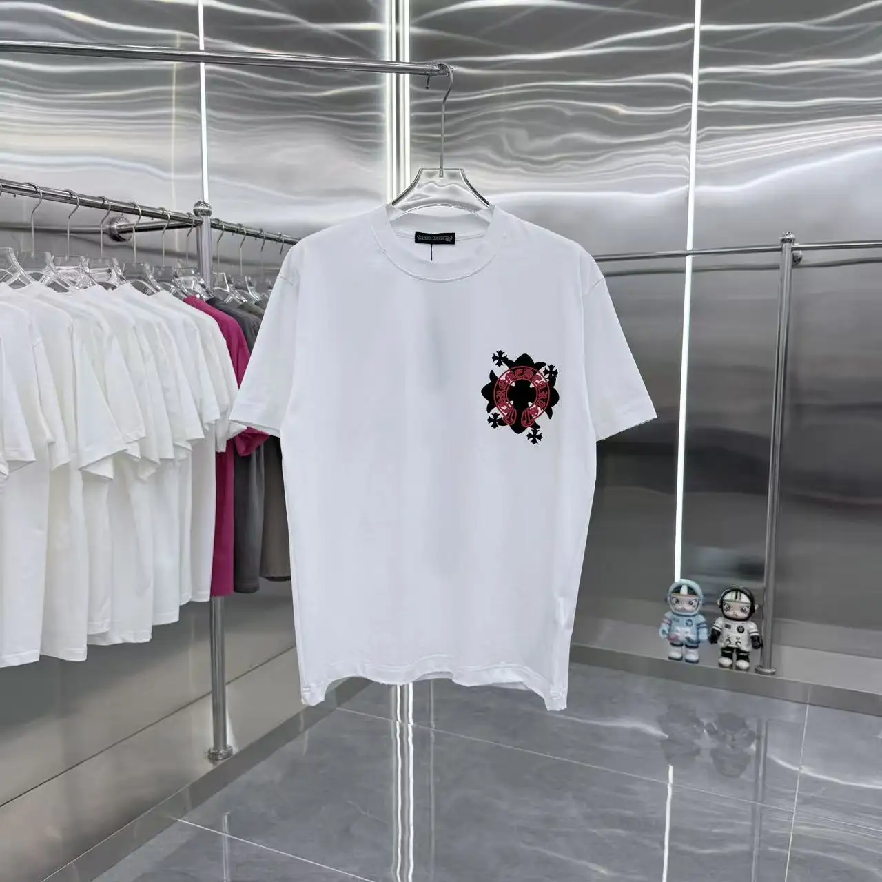 Distressed Logo Graphic T-Shirt D15513948