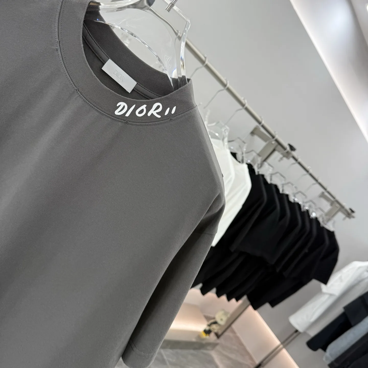 Logo-Embroidered Cotton-Jersey T-Shirt D15513864 — view 4