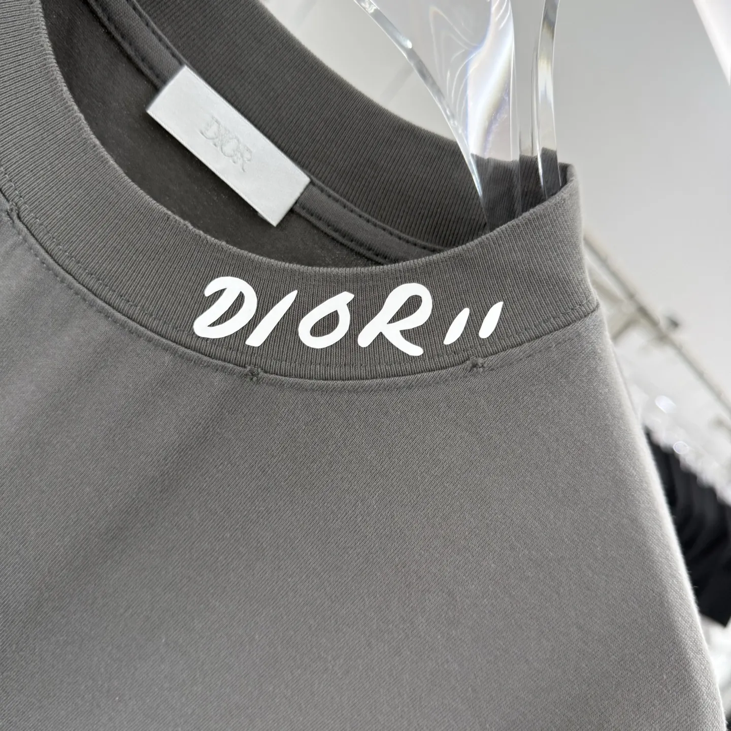 Logo-Embroidered Cotton-Jersey T-Shirt D15513864 — view 5