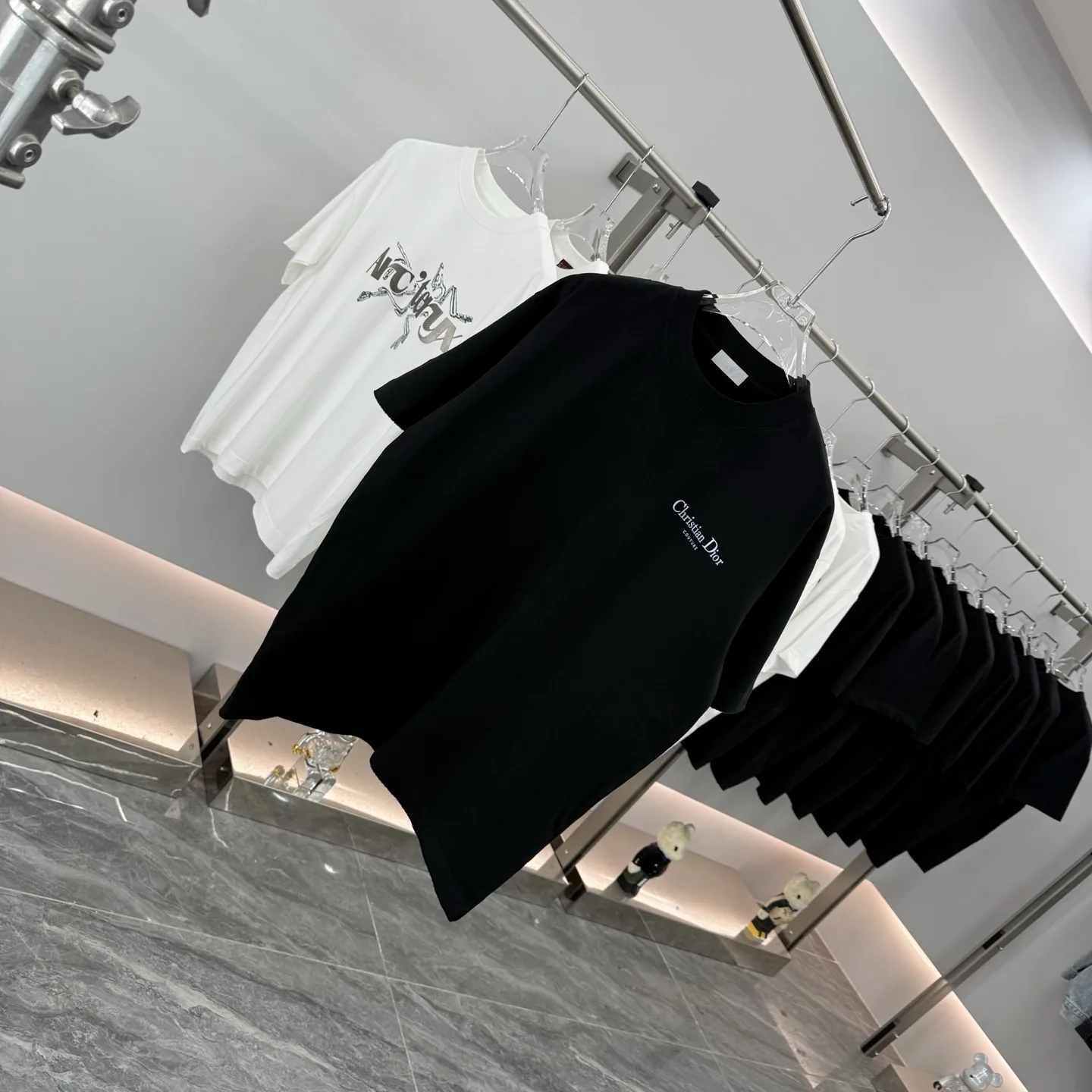 Logo-Embroidered Cotton-Jersey T-Shirt D15513894 — view 2