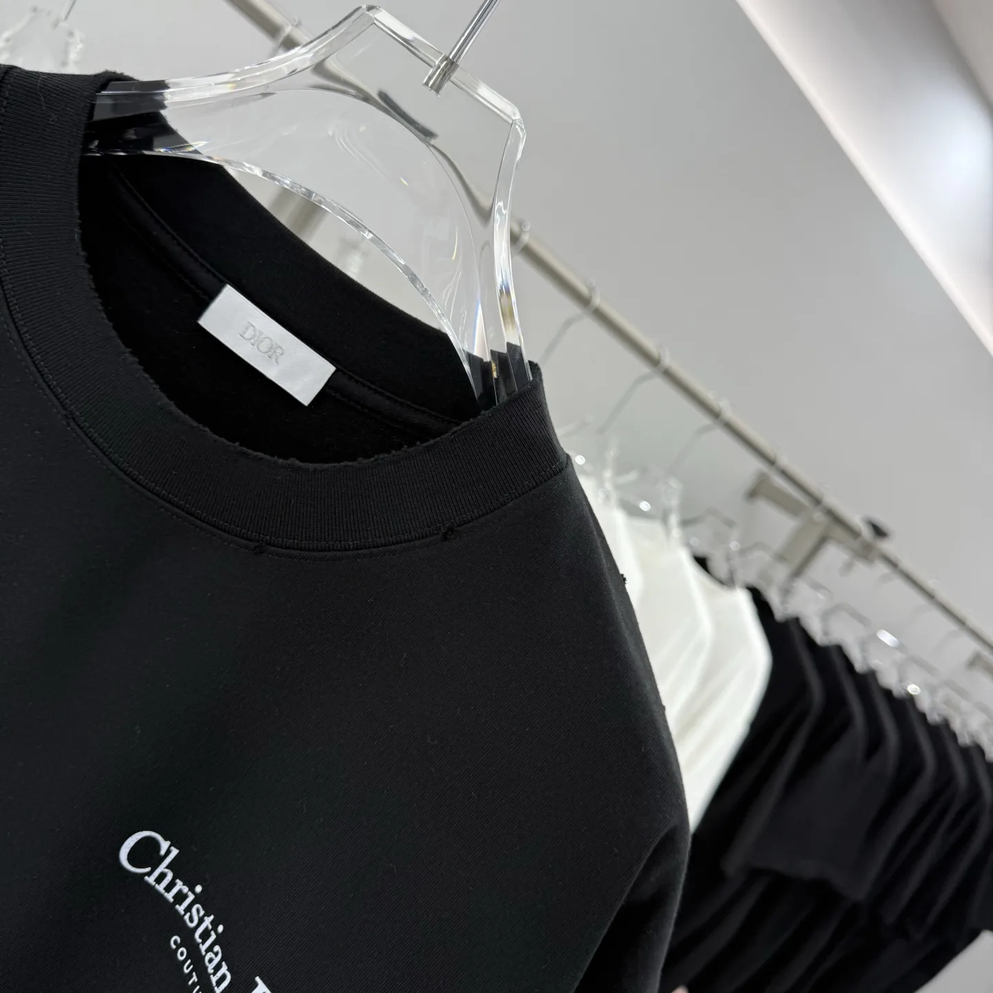 Logo-Embroidered Cotton-Jersey T-Shirt D15513894 — view 4