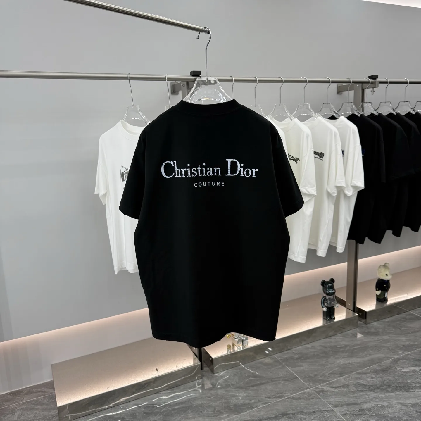 Logo-Embroidered Cotton-Jersey T-Shirt D15513894 — view 7
