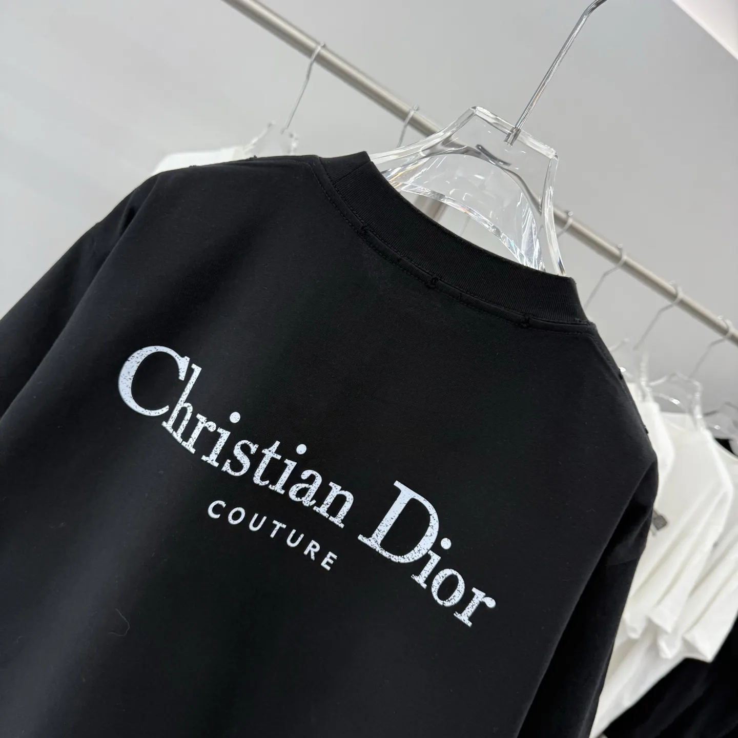 Logo-Embroidered Cotton-Jersey T-Shirt D15513894 — view 8