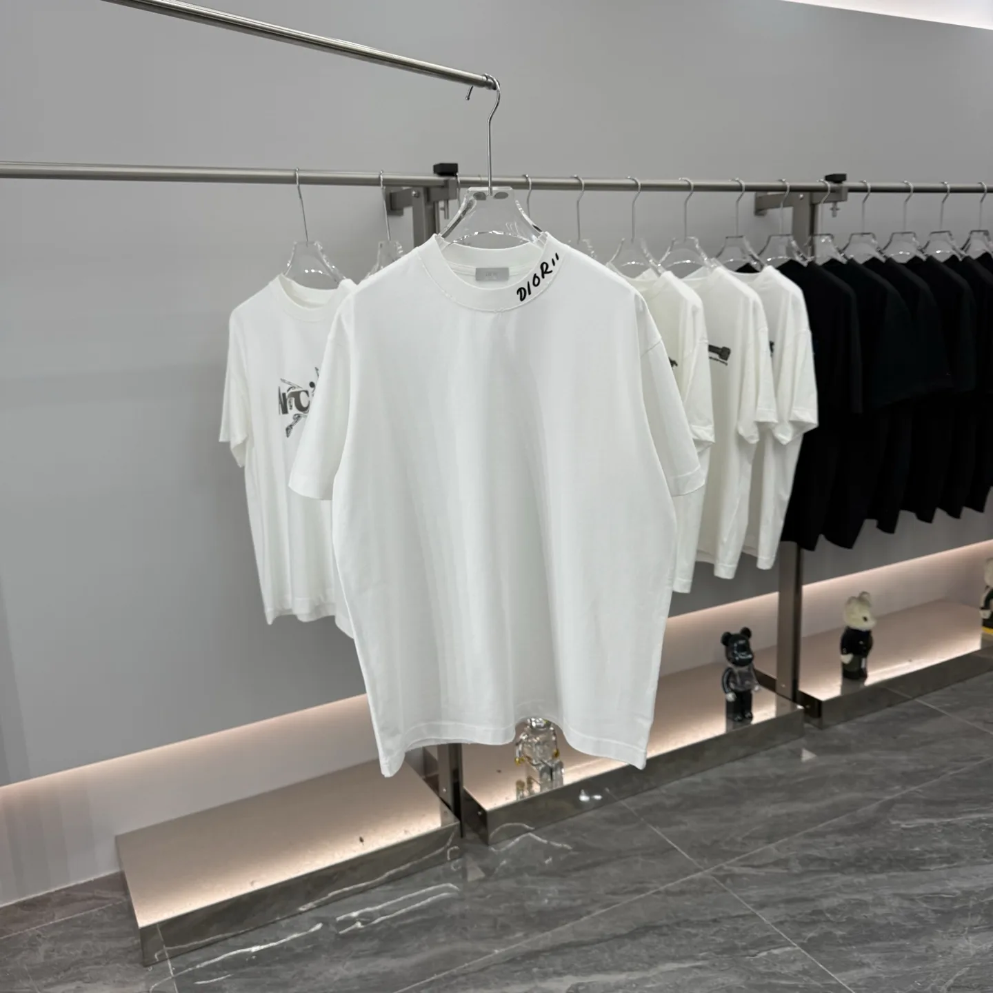 Logo Embroidery Cotton Jersey T-Shirt D15513863