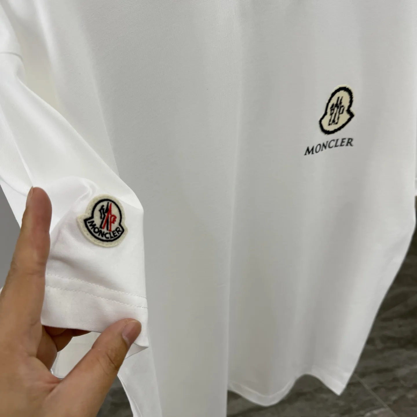 Logo-Appliqué Cotton-Jersey T-Shirt D15513861 — view 7