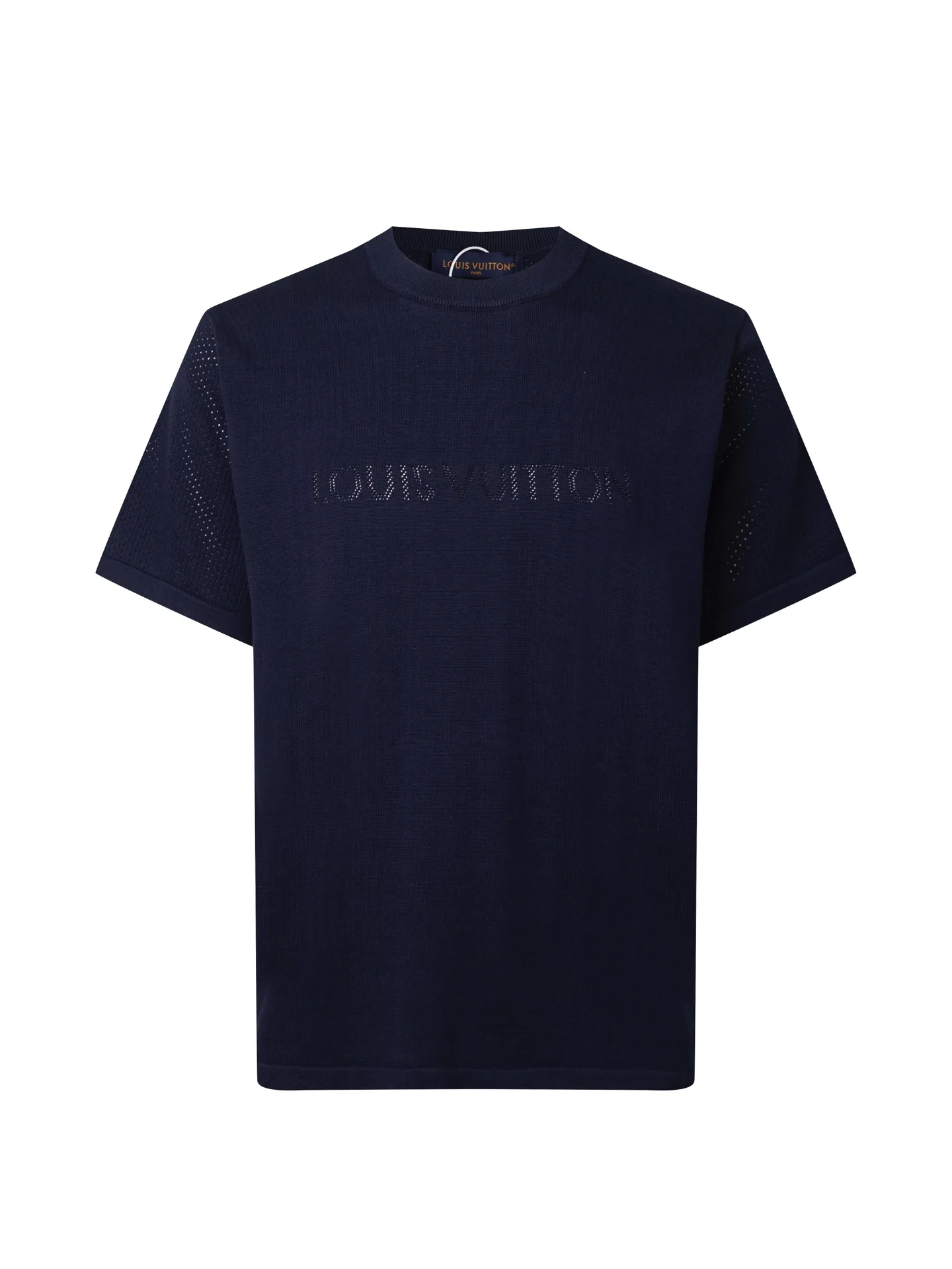 Logo-Embroidered Wool-Blend Knit T-Shirt D15515797